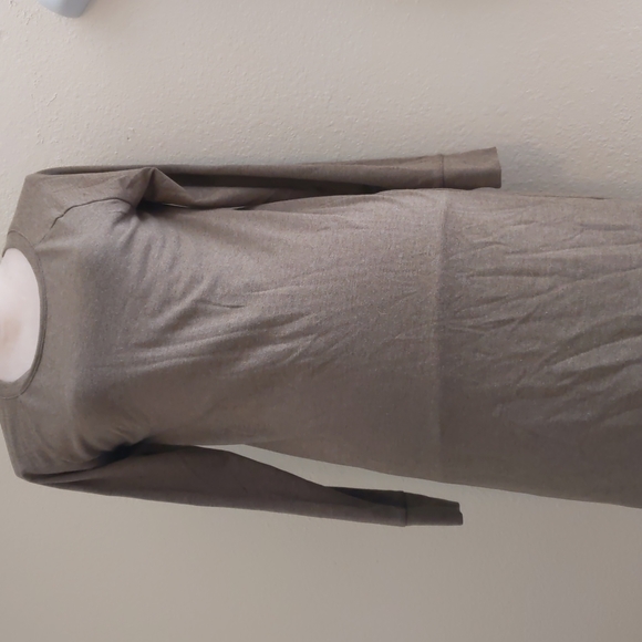 Mind over matter light brown sweatshirt dress size S - Picture 3 of 11